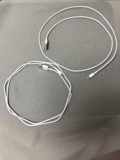 Lightningケーブル×2 Apple純正のサムネイル