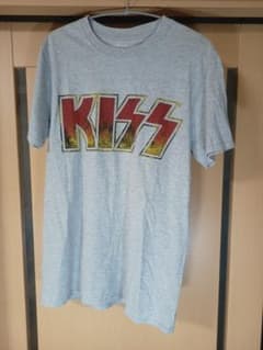 KISS バンドTシャツ グレーのサムネイル
