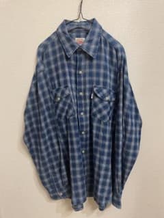 Levi's チェック 長袖ネルシャツ　オーバーサイズ　USAのサムネイル