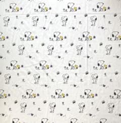 スヌーピー ヴィンテージ フラットシーツ リメイク みつばち