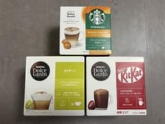 【新品未開封】ネスカフェ ドルチェグスト カプセル 3種セットのサムネイル