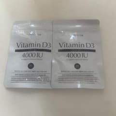 新品　LUMINOUSWill ビタミンD 4000IU 60日分　2袋セットのサムネイル