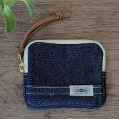 ポーターサンフォライズド デニム コインケースSANFORIZED ミニ財布