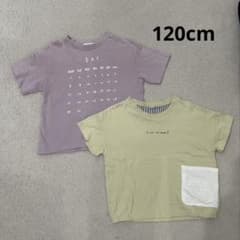 pairmanon含む 半袖Tシャツ 2枚セット 120cm まとめ売りのサムネイル