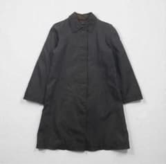 90s PRADA イタリア製 バルマカーン ナイロン ステンカラーコート S