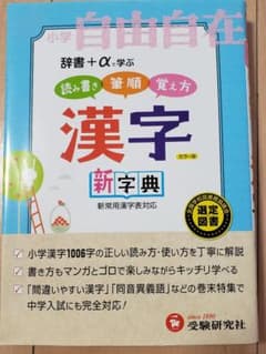 小学自由自在 漢字新字典 辞書+αで学ぶのサムネイル