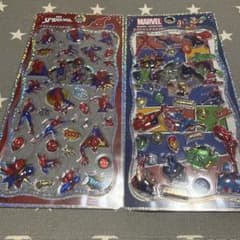 MARVEL Spider-Man Avengers Petit Drop Stickers (2 types)