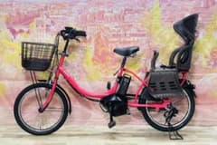 ZK4519 電動アシスト自転車 ブリヂストン 子供乗せ 20インチ 送料無料