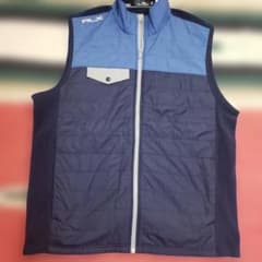 RLX Ralph Lauren メンズ ベスト Lサイズ 青/ネイビーフリース RLX Ralph Lauren メンズ ベスト Lサイズ 青/ネイビーフリース - メルカリ