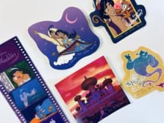 ディズニー 一番くじ アラジン ステッカー＆ブックマークセットのサムネイル