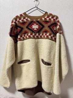 UNSTUDIED ノルディック柄フリースジャケットのサムネイル