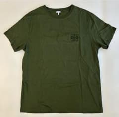 LOEWE アナグラム 刺繍 Tシャツ グリーン - メルカリ