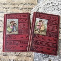 ヴィンテージ絵本 2冊セット 洋書 ジャンクジャーナル素材