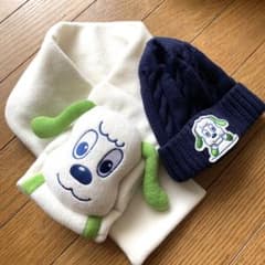 いないいないばあ　わんわん　ワンワン　帽子　マフラー　セットのサムネイル