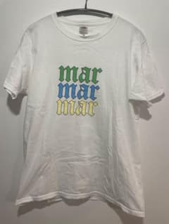 【MARMARMAR】F.loomコラボプリントTシャツ ホワイト FREEのサムネイル