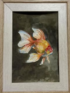 絵画 金魚 micchan作 - メルカリ