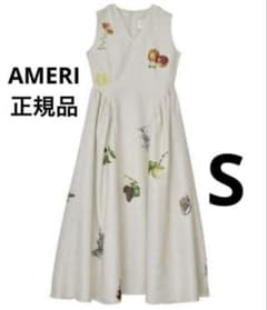 Ameri VINTAGE ELEANOR LINEN LIKE DRESS - メルカリ