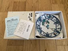 七夕うー特価』 九谷焼 陶粋 裏印『福』 古九谷柄 銘々皿 5種5枚