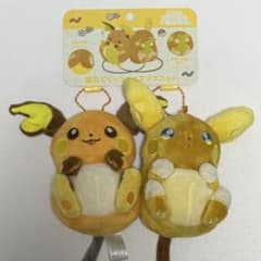 ポケモン にたものどうし ライチュウ 磁石でくっつくペアマスコット