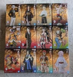新品未開封　鬼滅の刃 鬼ノ装　フィギュア 12個セット まとめ売りのサムネイル