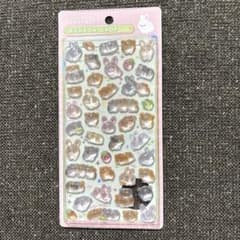 ボンボンドロップシール　動物　モルモット＆ウサギのサムネイル
