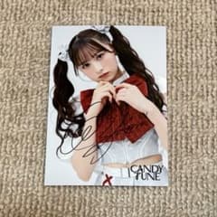 CANDY TUNE 立花琴未 生写真 サイン入りのサムネイル