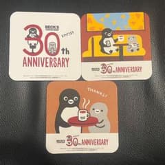 BECK'S COFFEE SHOP 30周年Suicaのペンギンコースターのサムネイル