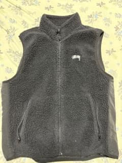 ステューシー stussy ボアベスト - メルカリ