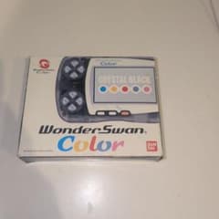 BANDAI WonderSwan Color クリスタルブラック 本体