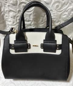 FURLA 2way ショルダーバッグ バイカラー - メルカリ