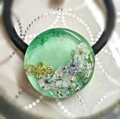 レジンヘアゴム☘ハンドメイドNo.261 - メルカリ