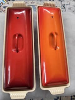 ル・クルーゼ テリーヌ型 32cm 2個セット - メルカリ