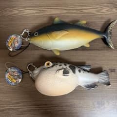 プニプニ鮮魚ストラップ2 2種セットのサムネイル