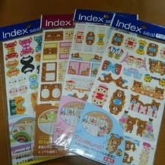 【"あひるねこ"さん専用】サンエックス インデックスシールのサムネイル