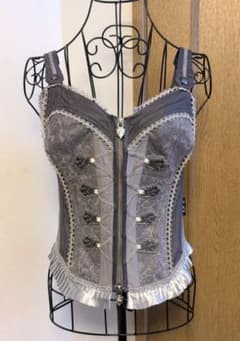 *新品タグ付* OZZ ANGELO ペイズリー柄コルセットビスチェ 新品タグ付* OZZ ANGELO ペイズリー柄コルセットビスチェ - メルカリ
