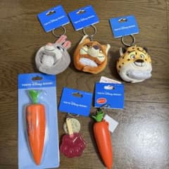 ズートピア ファンキャップ ボールペン キーチェーン ディズニー