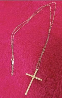 美品希少品】janji クロスネックレス 18K - メルカリ