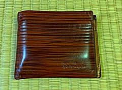 メンズ折り財布(ブラウン)のサムネイル