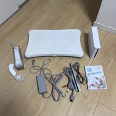 K) Wii 本体 バランスボード ソフト コントローラー センサーバー 一式