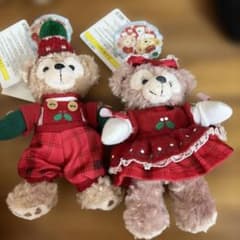 ダッフィー シェリーメイ ぬいぐるみバッジ クリスマス - メルカリ