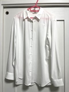 【美品】ユニクロ　レーヨンシャツ　Lのサムネイル