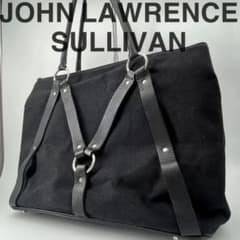 ジョンローレンスサリバン ハーネス レザー キャンバス バッグ トートバッグ