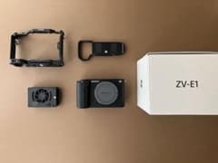 SONY ZV-E1 本体 +おまけ（ケージ 冷却ファンセット） - メルカリ