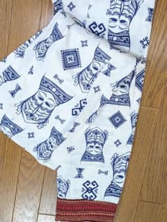 激レア✨ ピーターコン祭柄 タイパンツ エスニック タイのサムネイル