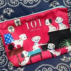 お値下げ♪ディズニー・101匹わんちゃんポーチ・新品のサムネイル
