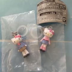 あしながキティ　めじるしアクセサリー2個セットのサムネイル