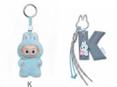 LABUBU PIN FOR LOVEイニシャル チャーム K 2点セット - メルカリ