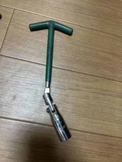 T型ハンドル プラグレンチ 緑色のサムネイル