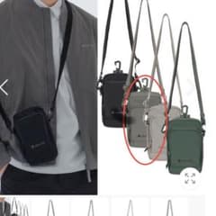 Snow Peak Dual Tech Mini Crossbody Bag Fog Grey