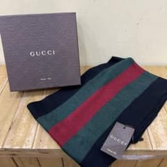 ◆未使用保管品 GUCCI シェリーライン ウールマフラー 箱付き◆ ◇未使用保管品 GUCCI シェリーライン ウールマフラー 箱付き◇ - メルカリ